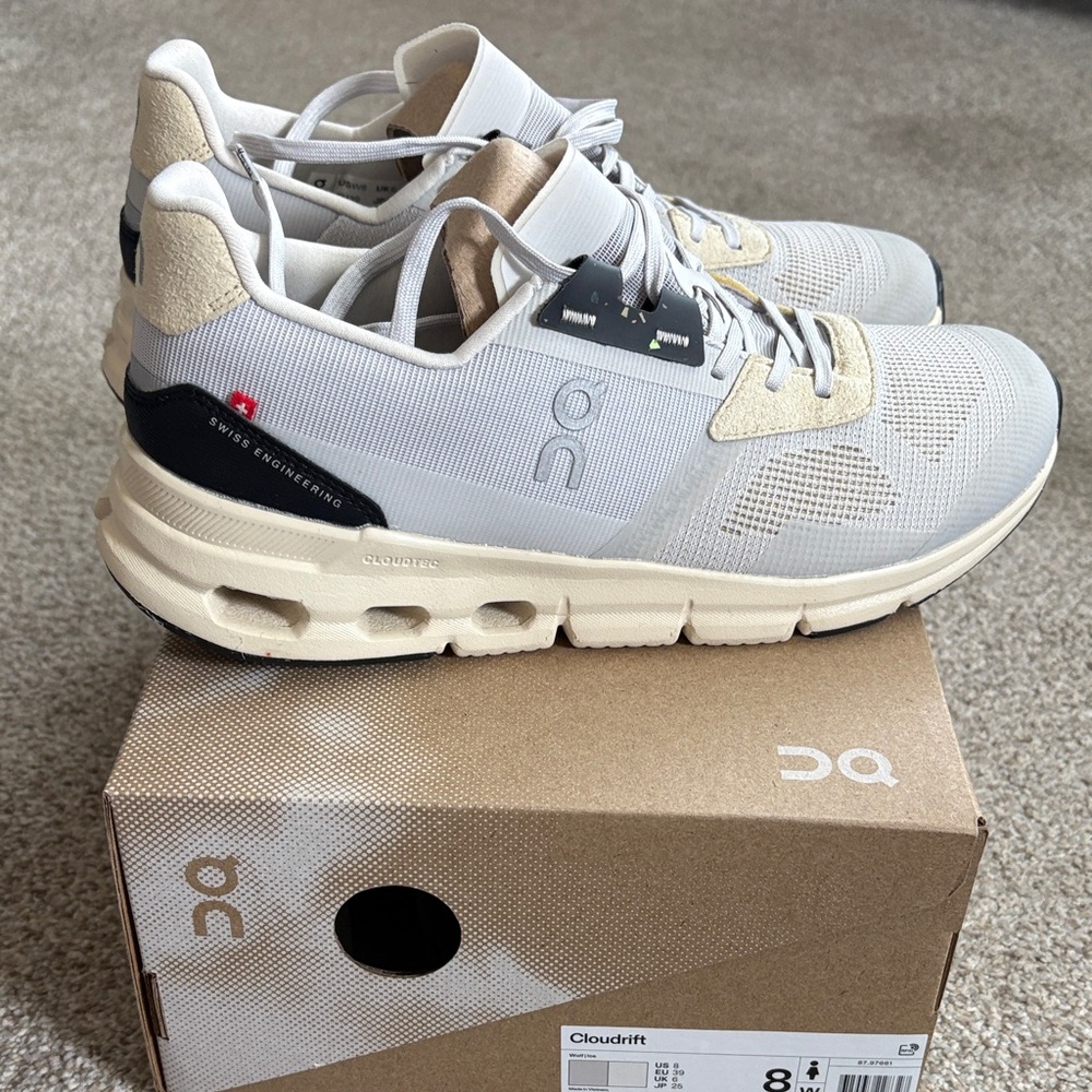 On Running Cloudrift Women’s Sneakers - Wolf Ice
